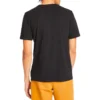 Timberland SS20 Kontrastfarben Logo-Print Kurzarm Schwarz
