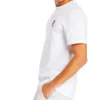 Timberland SS20 Logo-Print Kurzarm-Shirt Weiss