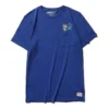 Timberland SS20 Printing Kurzarm-T-Shirt Blau