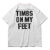 Timberland SS20 Slogan Printing Kurzarm-Shirt Weiss