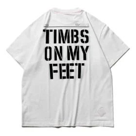 Timberland SS20 Slogan Printing Kurzarm-Shirt Weiss