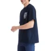 Timberland T-Shirt mit Aufdruck und Rundhalsausschnitt, Blau