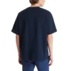 Timberland T-Shirt mit Aufdruck und Rundhalsausschnitt, Blau