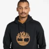 Timberland Tree Logo Hoodie – Schwarz/Weizen