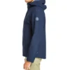 Timberland wasserdichte Kapuzenjacke mit Reissverschluss Blau