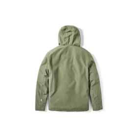 Timberland wasserdichte Kapuzenjacke mit Reissverschluss, grün