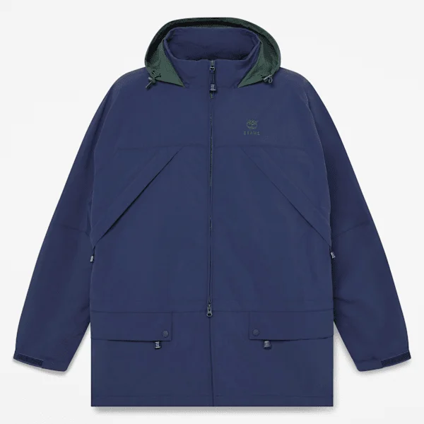 Timberland® X Beams Nylon-Wendejacke mit Reissverschluss Timberland® X Beams Nylon-Wendejacke mit Reissverschluss