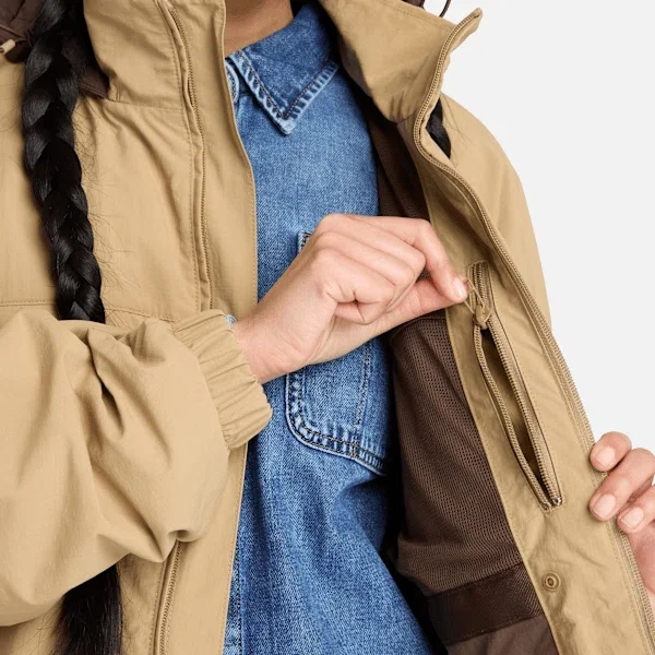 Timberland® X Beams Nylon-Wendejacke mit Reissverschluss Timberland® X Beams Nylon-Wendejacke mit Reissverschluss