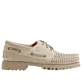 Timberland x END. Authentic 3-Eye Boat „White“