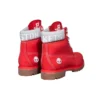 Timberland X NBA Houston Rockets 6-Inch Premium Stiefel „Red Nubuck“