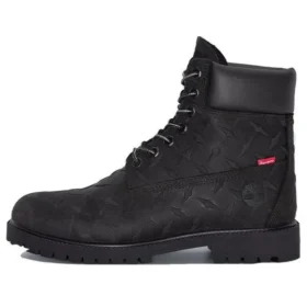 Timberland x Supreme Heritage Lace Up 6-Inch Boots „Schwarz Nubuck“