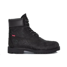 Timberland x Supreme Heritage Lace Up 6-Inch Boots „Schwarz Nubuck“
