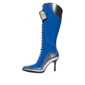 Timberland x Veneda Carter 14-Zoll-Schnürstiefel mit Reissverschluss „Bright Blue“