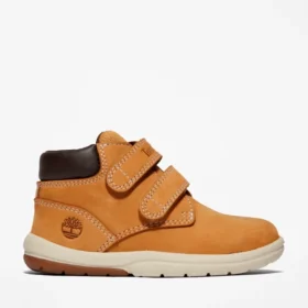 Toddler Toddle Tracks Stiefel aus Weizen-Nubukleder