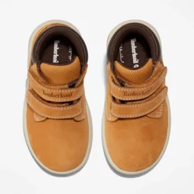 Toddler Toddle Tracks Stiefel aus Weizen-Nubukleder