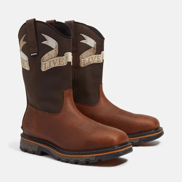 True Grit Live Free or Die Pull-On Soft Toe wasserdichter Arbeitsstiefel für Herren True Grit Live Free or Die Pull-On Soft Toe wasserdichter Arbeitsstiefel für Herren