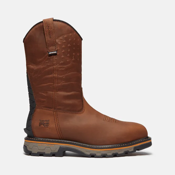 True Grit USA Pull-On-Arbeitsstiefel für Herren mit Zehenschutzkappe aus Verbundmaterial, wasserdicht True Grit USA Pull-On-Arbeitsstiefel für Herren mit Zehenschutzkappe aus Verbundmaterial, wasserdicht