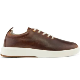 Truecloud Ek+ Leder-Sneaker «Braun»
