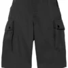 Twill-Cargo-Shorts «Schwarz»
