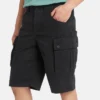 Twill-Cargo-Shorts «Schwarz»