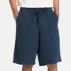 Washed Heavy Twill Carpenter Shorts «Navy»