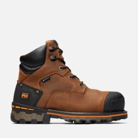 Wasserdichte Arbeitsstiefel Boondock 6-in Comp-Toe für Herren – Braun