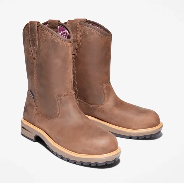 Wasserdichte Arbeitsstiefel für Damen, Ashlar Pull-On, mit Metallkappe Wasserdichte Arbeitsstiefel für Damen, Ashlar Pull-On, mit Metallkappe