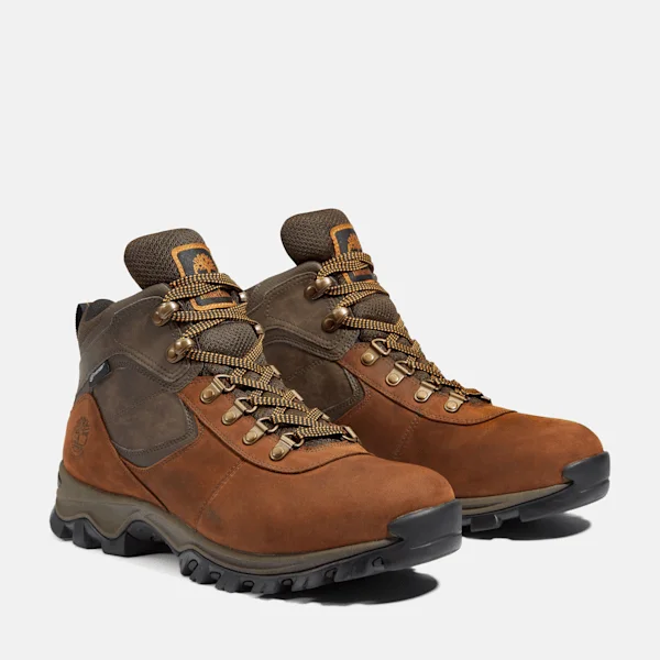 Wasserdichte Mt. Maddsen Mid-Wanderstiefel für Herren – Dunkelbraun Wasserdichte Mt. Maddsen Mid-Wanderstiefel für Herren – Dunkelbraun