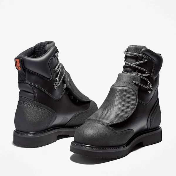 Wasserdichter Arbeitsstiefel für Herren mit Stahlkappe und Met Guard Wasserdichter Arbeitsstiefel für Herren mit Stahlkappe und Met Guard