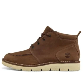 Westmore Moc Toe Chukka Wide Fit Stiefel «Medium Braun Full Grain»