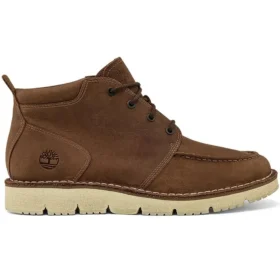 Westmore Moc Toe Chukka Wide Fit Stiefel «Medium Braun Full Grain»