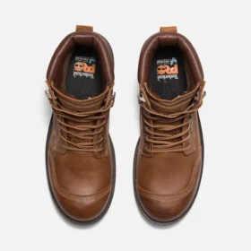 Whitman 6-Inch Boot für Herren mit weicher Zehenkappe – Mittelbraun