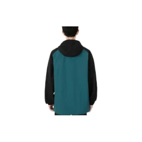 Windjacke mit durchgehendem Reissverschluss „Green Purple“