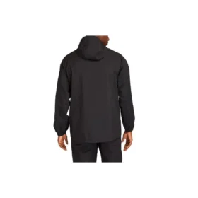 Windjacke mit durchgehendem Reissverschluss „Schwarz“